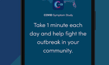 APP: Studien brukte selvrapportert data fra appen "Covid Symptom Study" for forskningen. Foto: Screenshot, Play Google. APP: Studien brukte selvrapportert data fra appen "Covid Symptom Study" for forskningen. Foto: Screenshot, Play Google.